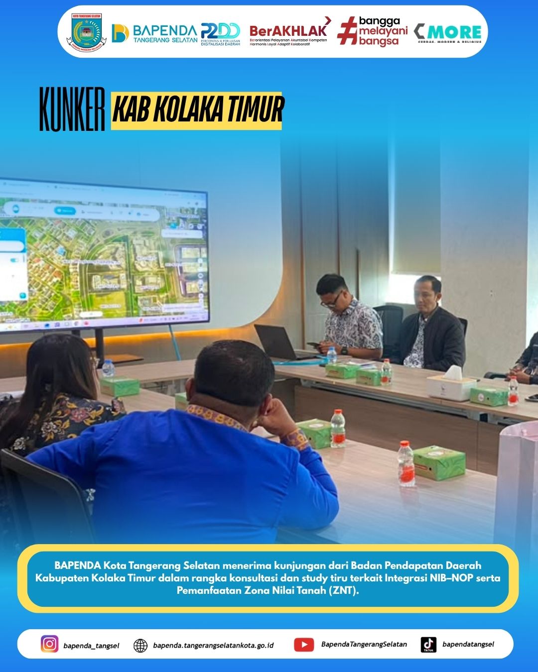 Dari Kolaka Timur ke Tangerang Selatan, Bersinergi dan Berbagi Inovasi